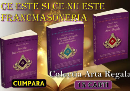 Colectia Arta Regala 15 carti despre Francmasonerie