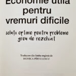 Economie utila pentru vremuri dificile Abhijit Banerjee Esther Duflo