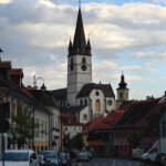 Strada din Sibiul vechi