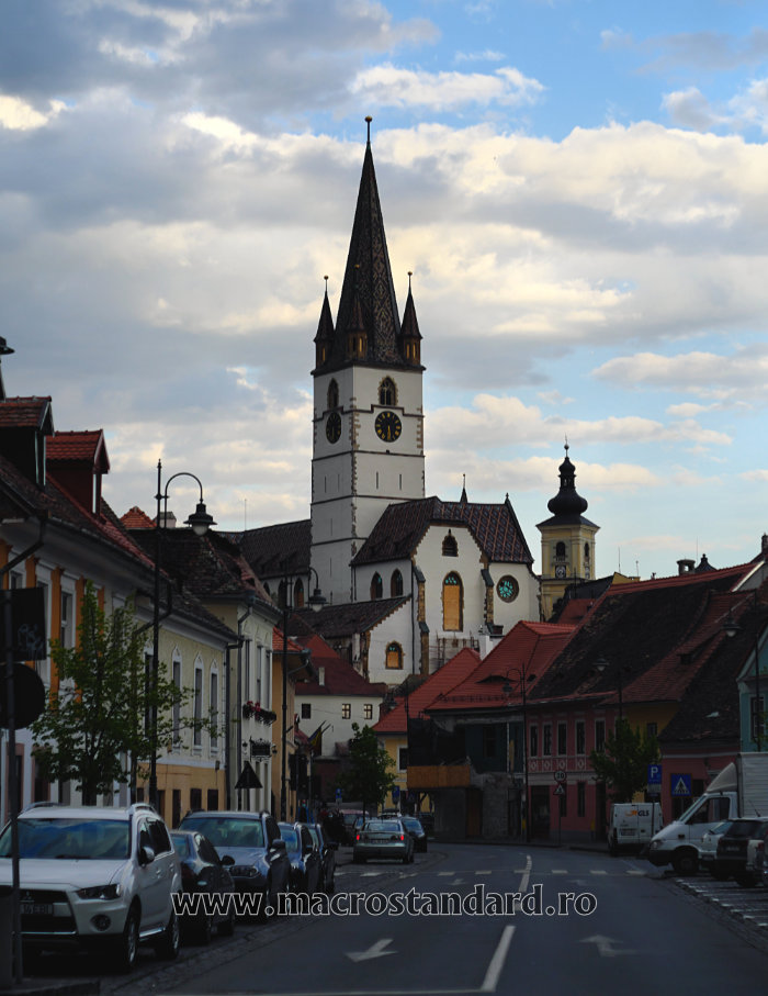 Strada din Sibiul vechi