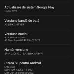Versiune Android 12 la Samsung Galaxy A32
