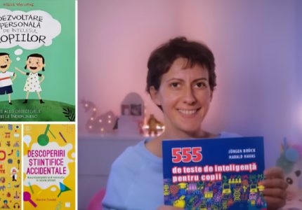 Recenzie: 4 carti de stiinta, dezvoltare personala si teste recomandate copiilor cu varsta de 10 ani