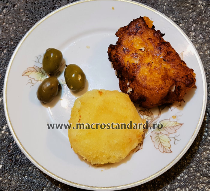 Chitelele de cartofi dulci cu branza si masline