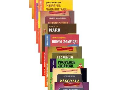 Pachet 12 carti cu autori clasici din literatura romana