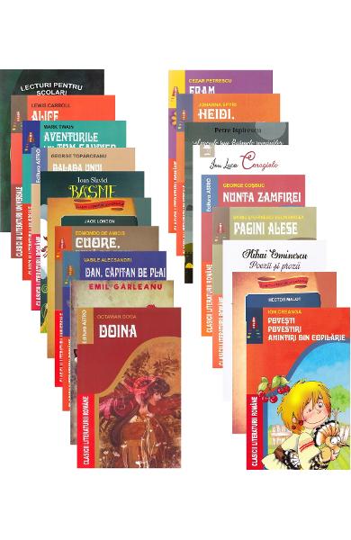 Pachet 19 carti pentru vacanta elevilor Clasa 3