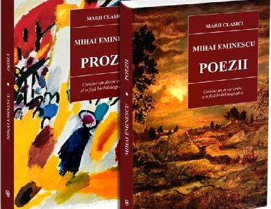 Pachet 2 carti Poezii + Proza Mihai Eminescu