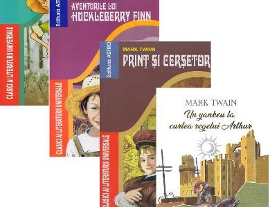 Pachet 4 carti Mark Twain