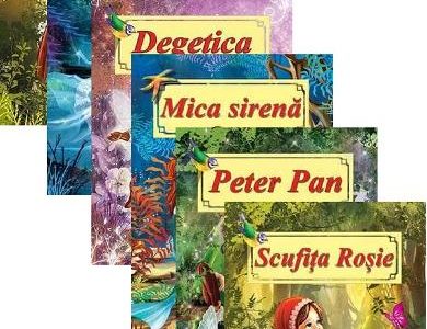 Pachet 6 povesti ilustrate autori straini