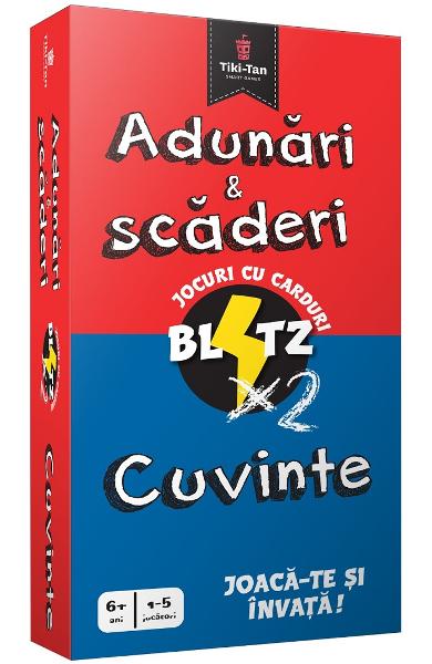 Pachet Blitz 1: Cuvinte + Adunari si scaderi