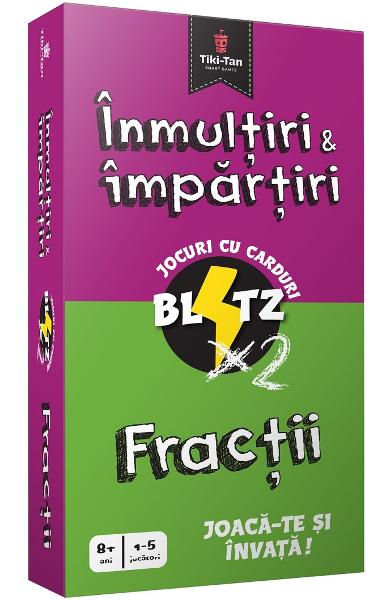 Pachet Blitz 2: Fractii + Inmultiri si impartiri