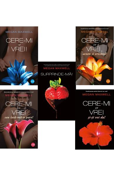 Pachet Cere-mi ce vrei Megan Maxwell
