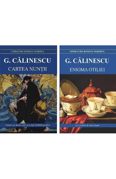 Pachet Cartea nuntii + Enigma Otiliei George Calinescu