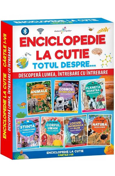 Pachet Enciclopedie la cutie. Totul despre... 