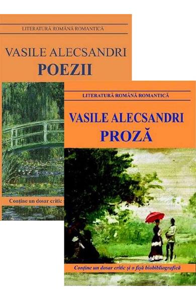 Pachet Poezii + Proza de Vasile Alecsandri
