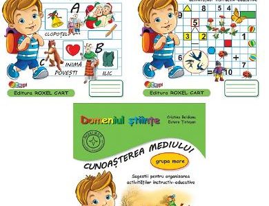Pachet educational 3 carti Grupa mare Cristina Beldianu, Estera Tintesan