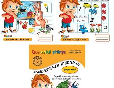 Pachet educational 3 carti Grupa mica Cristina Beldianu, Estera Tintesan