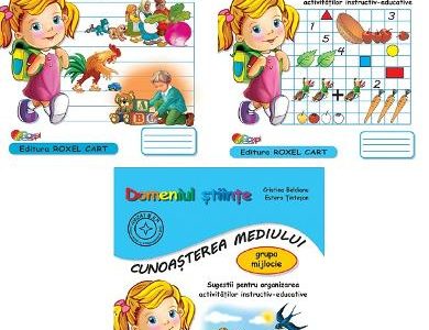 Pachet educational 3 carti Grupa mijlocie Cristina Beldianu, Estera Tintesan