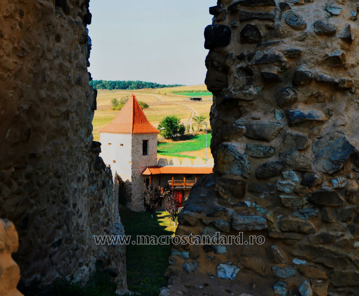 Printre zidurile Cetatii Rupea