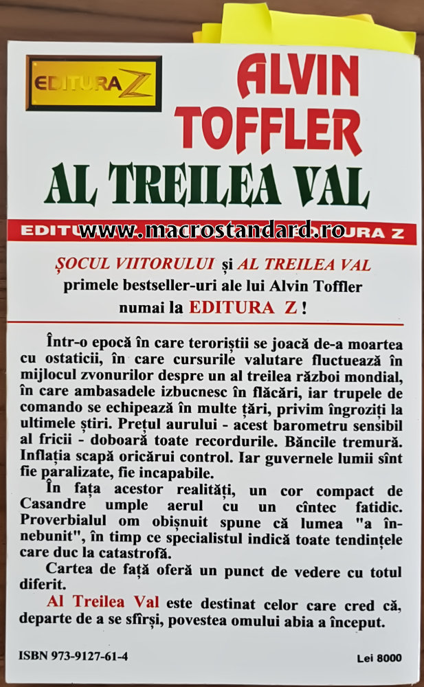 Al treilea val de Alvin Toffler