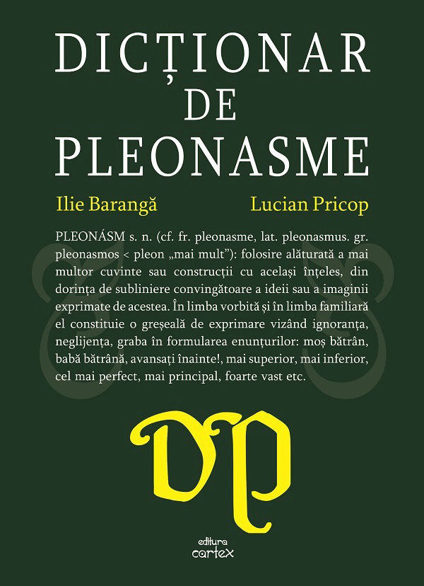 Dictionar de pleonasme de Lucian Pricop si Ilie Baranga