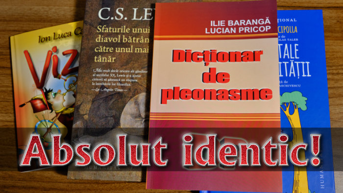 Dictionarul de Pleonasme va ramane vesnic de actualitate contemporana, aidoma debutului initial