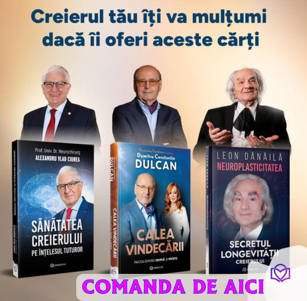 Misterele creierului uman - 3 carti exceptionale Misterele creierului uman - 3 carti exceptionale