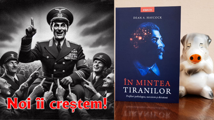 Click aici pentru vizualizare Recenzie video la carte In mintea tiranilor. Profiluri psihologice, narcisism si dictatura de Dean A. Haycock Recenzie video la carte In mintea tiranilor. Profiluri psihologice, narcisism si dictatura de Dean A. Haycock