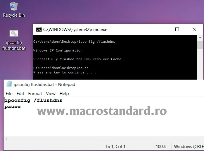 ipconfig flushdns